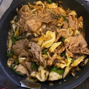 味噌ダレが食欲そそる♪ご飯がすすむ♪回鍋肉風